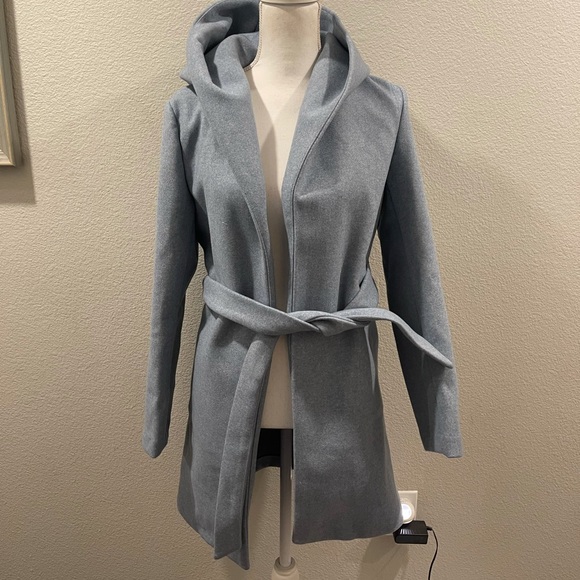 Baby blue pea coat - Picture 2 of 2